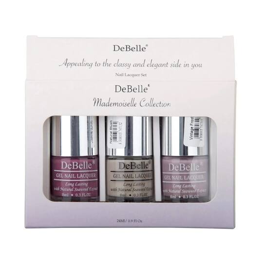 DeBelle Mademoiselle Nail Lacquer Gift Set (3Pcs)