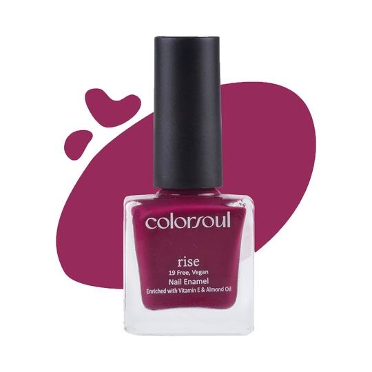 Colorsoul Rise Nail Enamel - R07 Wild Flower (8ml)