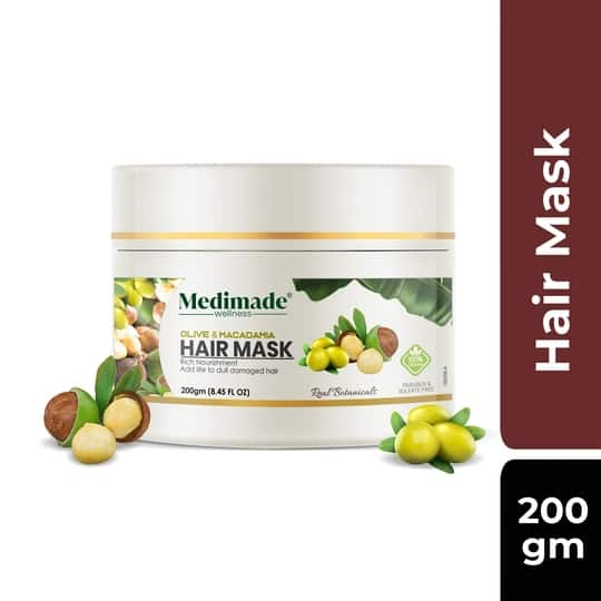 Medimade Olive & Macadamia Hair Mask (200g)