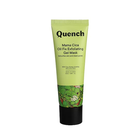 Quench Botanics Mama Cica Oil Fix Exfoliating Gel Mask (50ml)