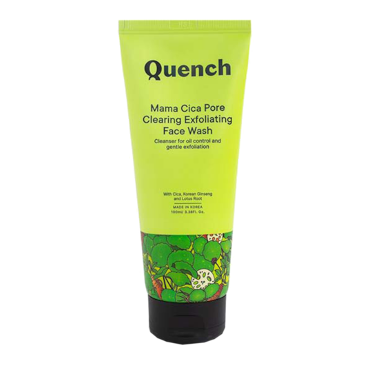 Quench Botanics Mama Cica Pore Clearing Exfoliating Face Wash (100ml)