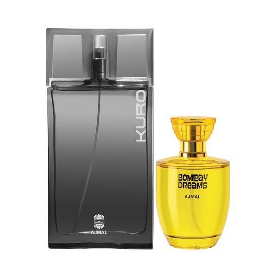 Ajmal Kuro & Bombay Dreams Eau De Parfum Combo Pack (2 Pcs)