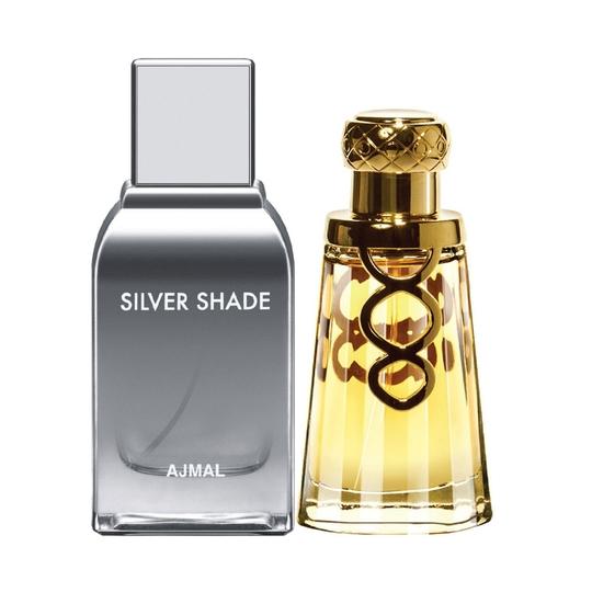Ajmal Silver Shade & Khallab Eau De Parfum Combo Pack (2 Pcs)