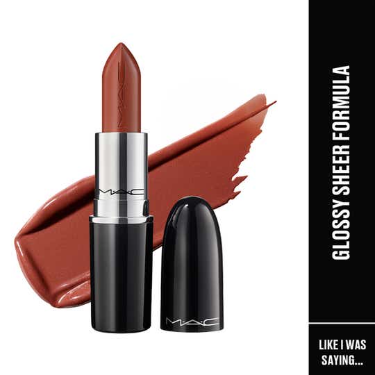 M.A.C Lustreglass Sheer-Shine Lipstick - Like I Was Saying (3 g)