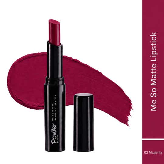 Power Beauty Me So Matte Blurring Lipstick - 02 Magenta (2.2 g)