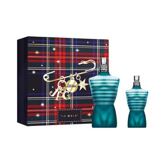 Jean Paul Gaultier Le Male Eau De Toilette and Travel Spray (2 pcs)