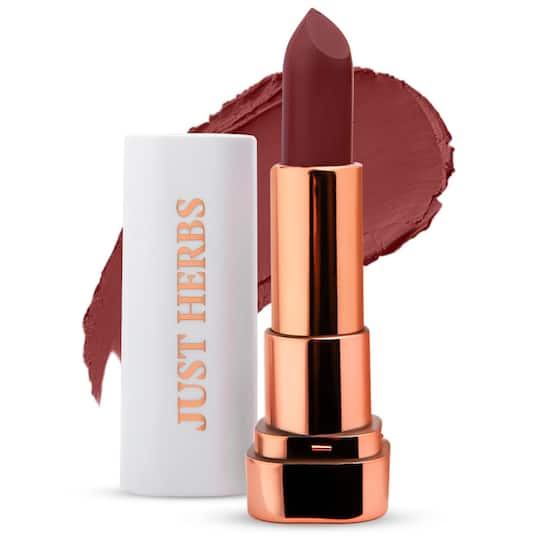 Just Herbs Long Stay Relaxed Matte Lipstick Jhrm - 05 Coffee Date (4.2g)