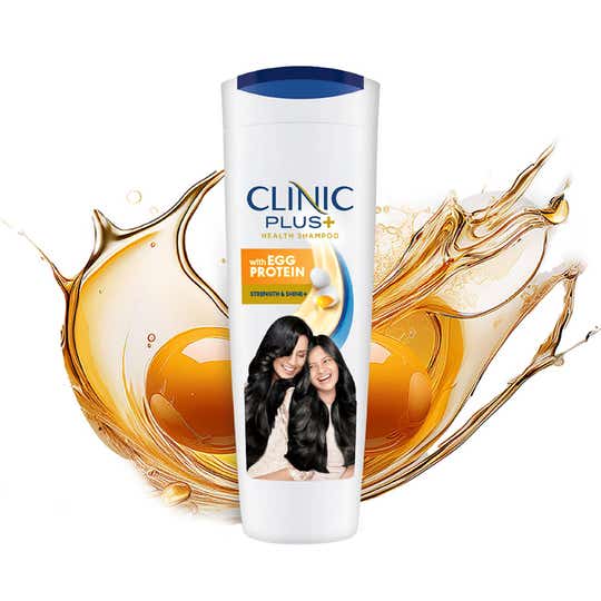 Clinic Plus Strength & Shine With Egg Protein Shampoo (80ml)
