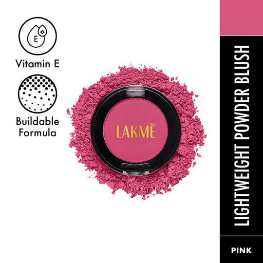 Lakme Face It Blush - B2 Flushed Pink (4 g)