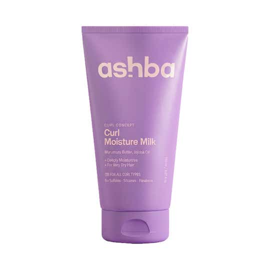 Ashba Curl Concept Curl Moisture Milk for Very Dry Hair, Curly Frizzy (150 ml)