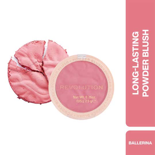 Makeup Revolution Reloaded Blusher - Ballerina (7.5g)