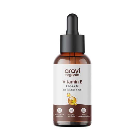 Aravi Organic Pure Vitamin E Face Oil (30ml)