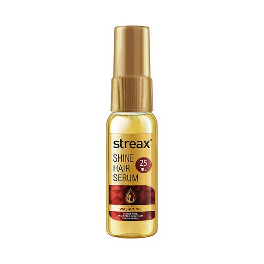 Streax Vitalized with Walnut & Almond Oil For Dry & Frizzy Hair (25 ml)