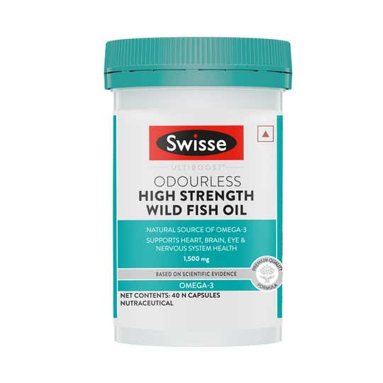 Swisse Fish Oil with 1500mg Omega 3  Capsule - 40 Capsules
