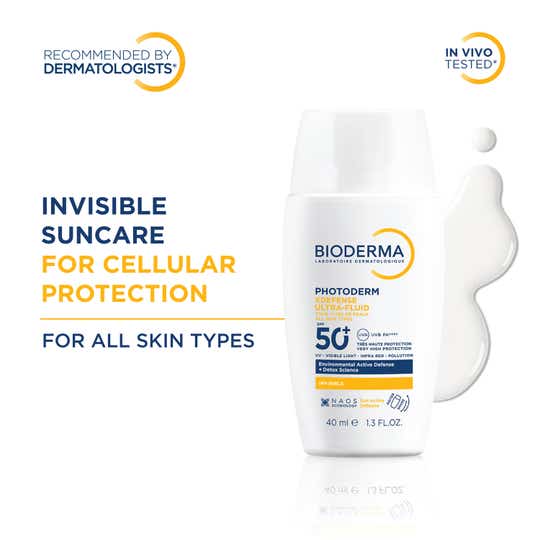 Bioderma Photoderm XDefense Ultra-Fluid SPF 50+ Invisible Sunscreen PA ++++ (40 g)