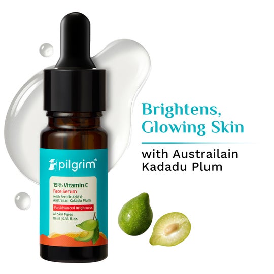 Pilgrim 15% Vitamin C Face Serum with Kakadu Plum (10 ml)