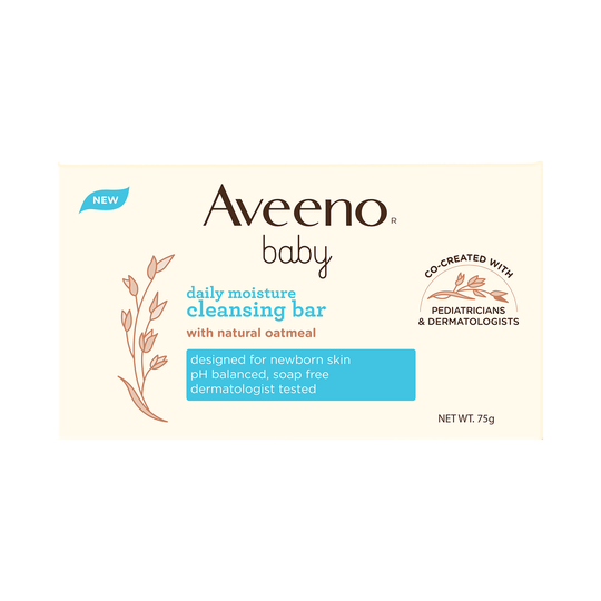 Aveeno Baby Daily Moisture Cleansing Bar (75 g)