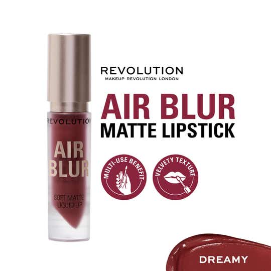 Makeup Revolution Air Blur Matte Liquid Lipstick - Dreamy (3.5 ml)