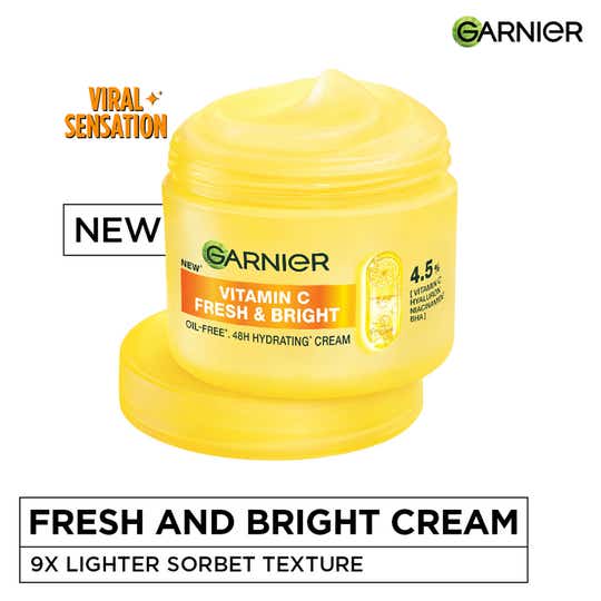 Garnier Vitamin C Fresh & Bright Moisturizer (45 ml)