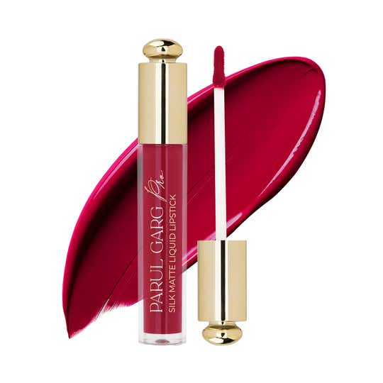 PARUL GARG Beauty Silk Matte Liquid Lipstick - Rosella (3 ml)