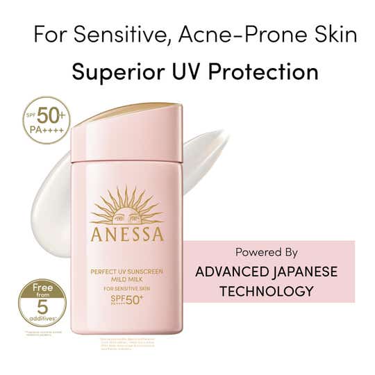 ANESSA Perfect UV Sunscreen Mild Milk SPF 50+ PA++++ (60 ml)