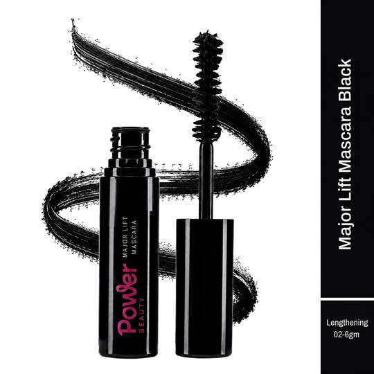 Power Beauty Major Lift Mascara - Black - Lenghtening (6 g)