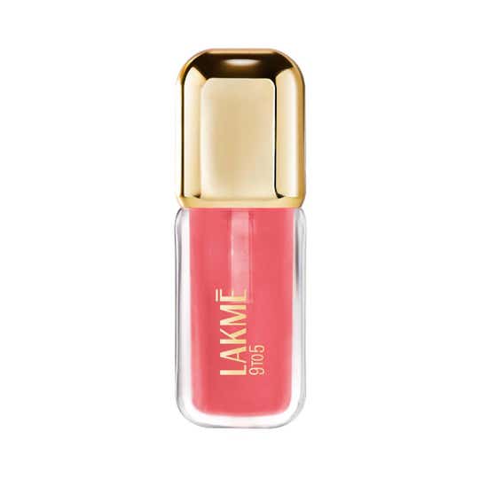 Lakme 9to5 HyaGloss Powerplump Lip Oil - 201 Powersuit Pink (4.2 ml)