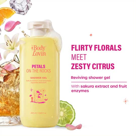 Plum BodyLovin' Petals On The Rocks Shower Gel (250 ml)