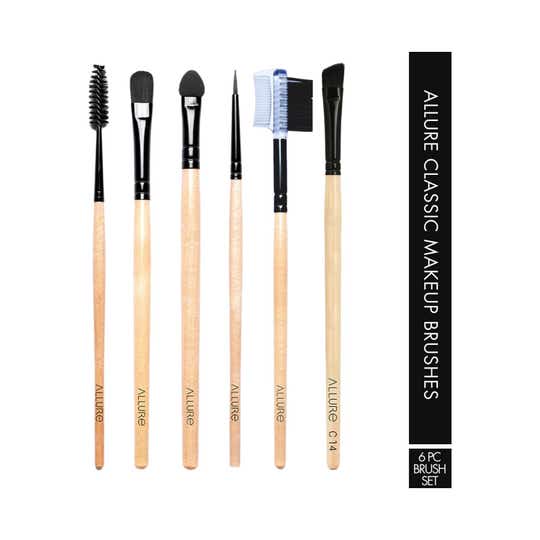 Allure Classic Eye Brush Set 6A (Pack of 6)