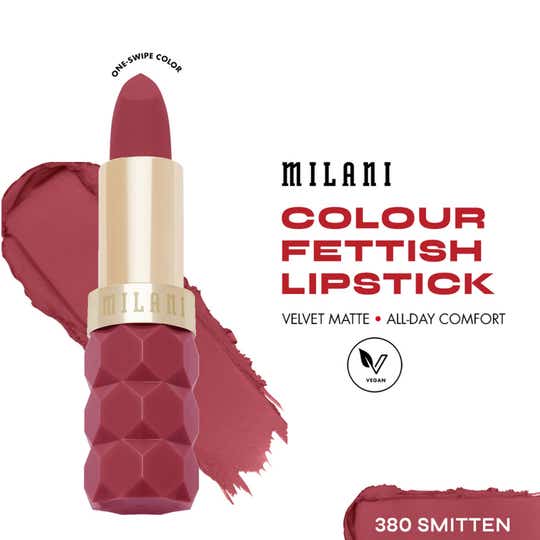 Milani Color Fetish Matte Lipstick - 380 Smitten (4 g)