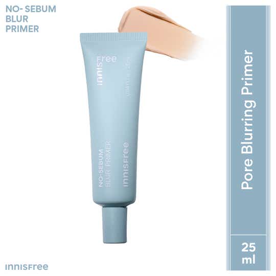 Innisfree No Sebum Blur Primer – Smooth Pore Coverage & Soft Base (25 ml)