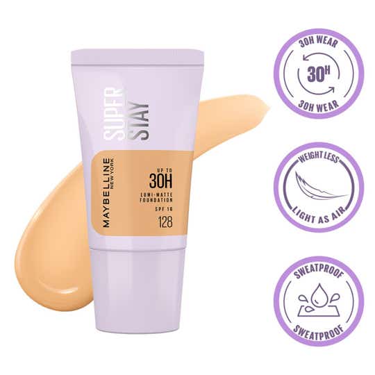 Maybelline New York Super Stay Lumi Matte Liquid Foundation - 128 (18 ml)