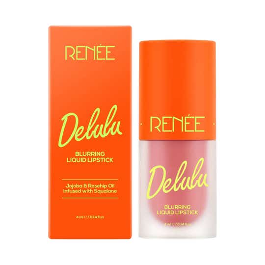 Renee Delulu Blurring Matte Liquid Lipstick - Rose Player (4 ml)