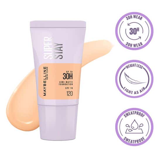 Maybelline New York Super Stay Lumi Matte Liquid Foundation - 120 (18 ml)