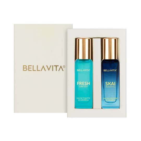 Bella Vita Skai Aquatic Eau De Cologne & Fresh Eau De Toilette Gift Set (2 pcs)