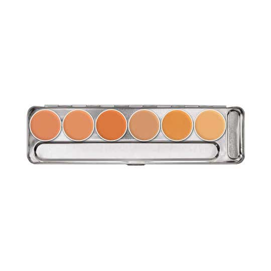 KRYOLAN Supracolor Palette 6 Colors - Delhi2 (20 ml)