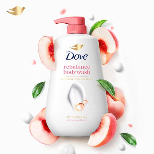 Dove Revitalizing Bodywash with Triple Hydration Serum (825 ml)