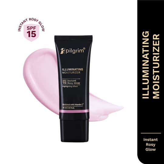 Pilgrim Illuminating Moisturizer With SPF 15 - White (30 g)