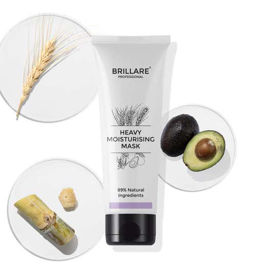 Brillare Heavy Moisturising Mask for Dry Frizzy Hair (125 g)