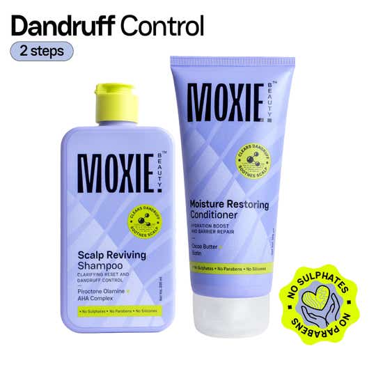 Moxie Beauty Anti-Dandruff Scalp SOS Wash Duo - Shampoo & Conditioner (2 Pcs)