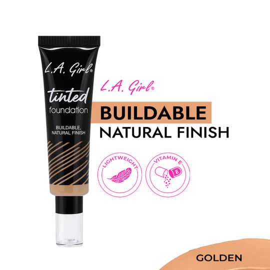L.A. Girl Tinted Foundation - Golden (30ml)