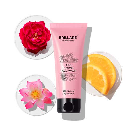 Brillare Age Revival Face Wash for Ageing Skin (100 ml)