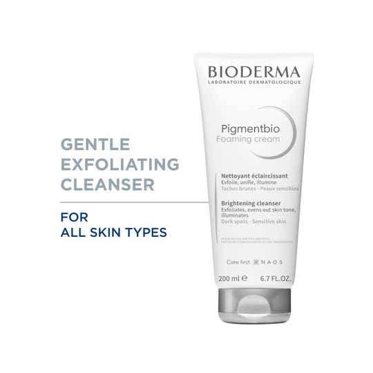 Bioderma Pigmentbio Foaming Cream Brightening Exfoliating Cleanser (200ml)