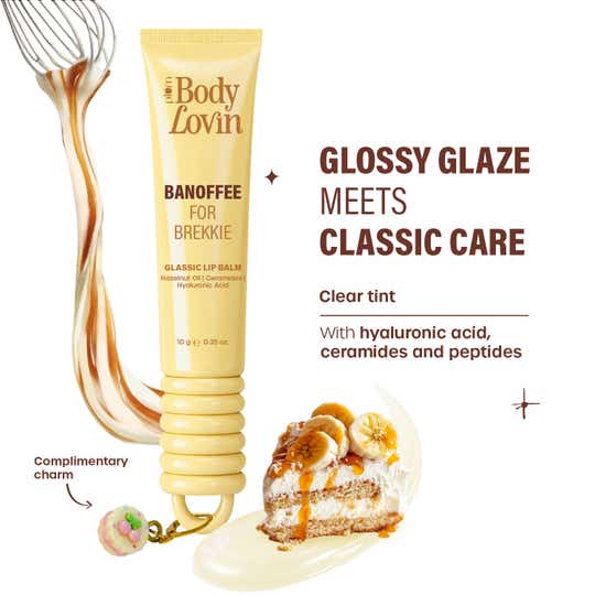 Plum BodyLovin' Banoffee For Brekkie Glassic Lip Balm (10 g)