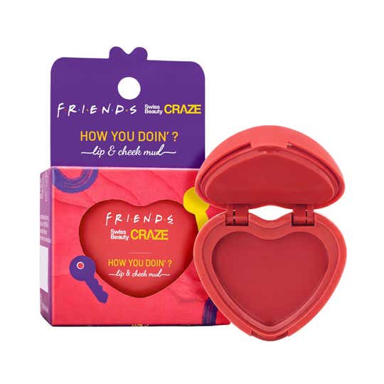 Swiss Beauty Craze How You Doin’? Lip & Cheek Mud - Playful Pink (5 g )