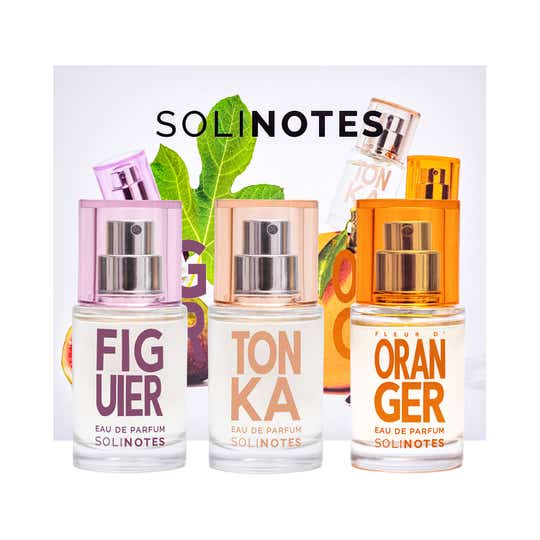 SOLINOTES Fig/Tonka Bean/ Orange Blossom Discovery Eau De Parfum Gift Set Unisex Perfume (3 pcs)