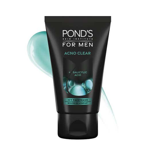 Pond's Men Acno Clear with Salicylic Acid Facewash for Oily Skin (50 g)