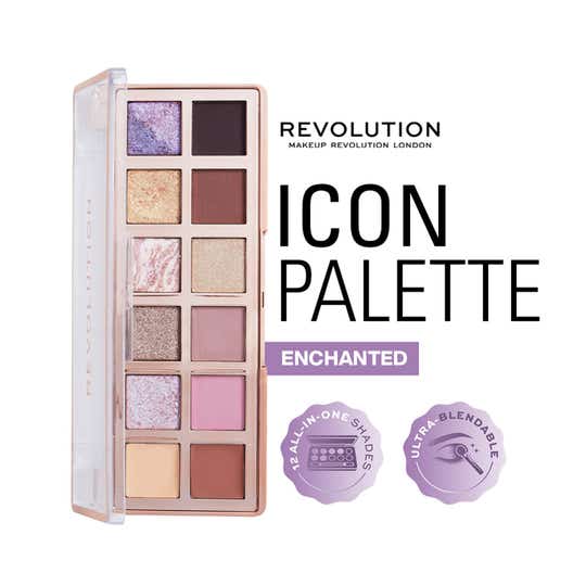 Makeup Revolution The Icon Palette - Enchanted Icon (8.4 g)