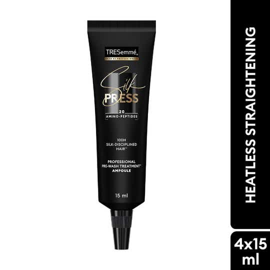 Tresemme Silk Press Pre Wash Treatment Ampoules