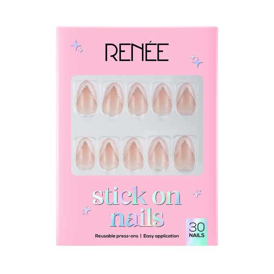 Renee Stick On Nails - French Nails 13 (Pack of 30)